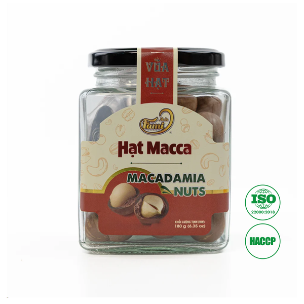 Hạt Macca Hũ Thủy Tinh 180g - Ảnh 1